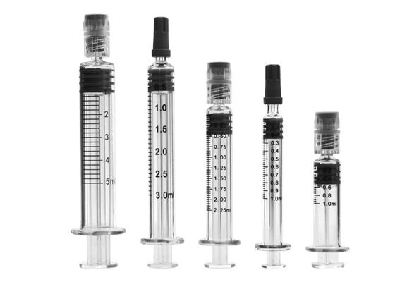 Шприц стекла подсказки теплостойкий 20cc тонкий Pyrex выскальзывания CE