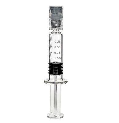 шприц боросиликатного стекла 1ml